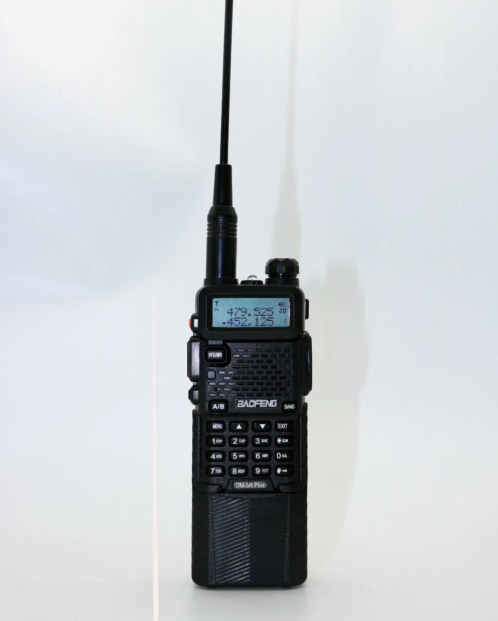 Baofeng DM-5R Plus With 3800mAh Long Battery Portable Radio VHF UHF Dual Band DMR  5W 128CH Walkie Taklie Transceiver
