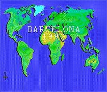 Барселона 1992 16 бит MD игровая карта для sega Mega Drive для Genesis