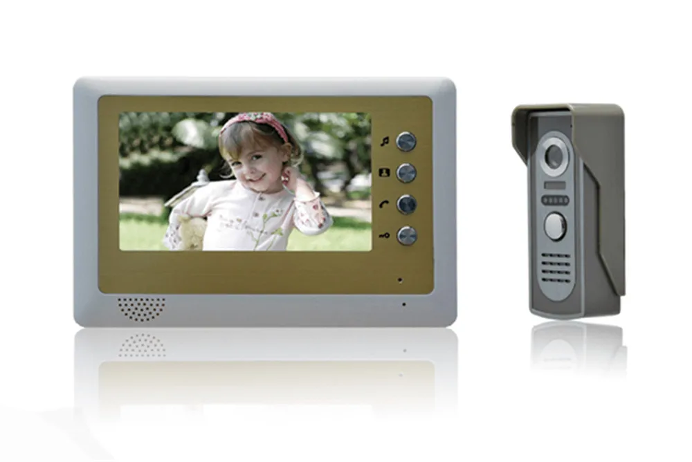 7 inch color TFT LCD screen Intercom System Video Door Phone | Безопасность и защита