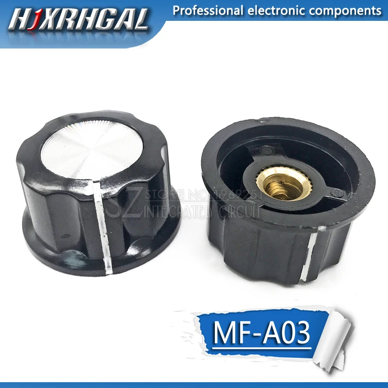 Ручка потенциометра hjxrhgal 5 шт. Hat ручка WH118/WX050 бакелитовая ручка/медное ядро