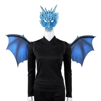 

Dragon Wing Mask Cosplay Prop Halloween Decorations Fans Collection Gift Drop Ship