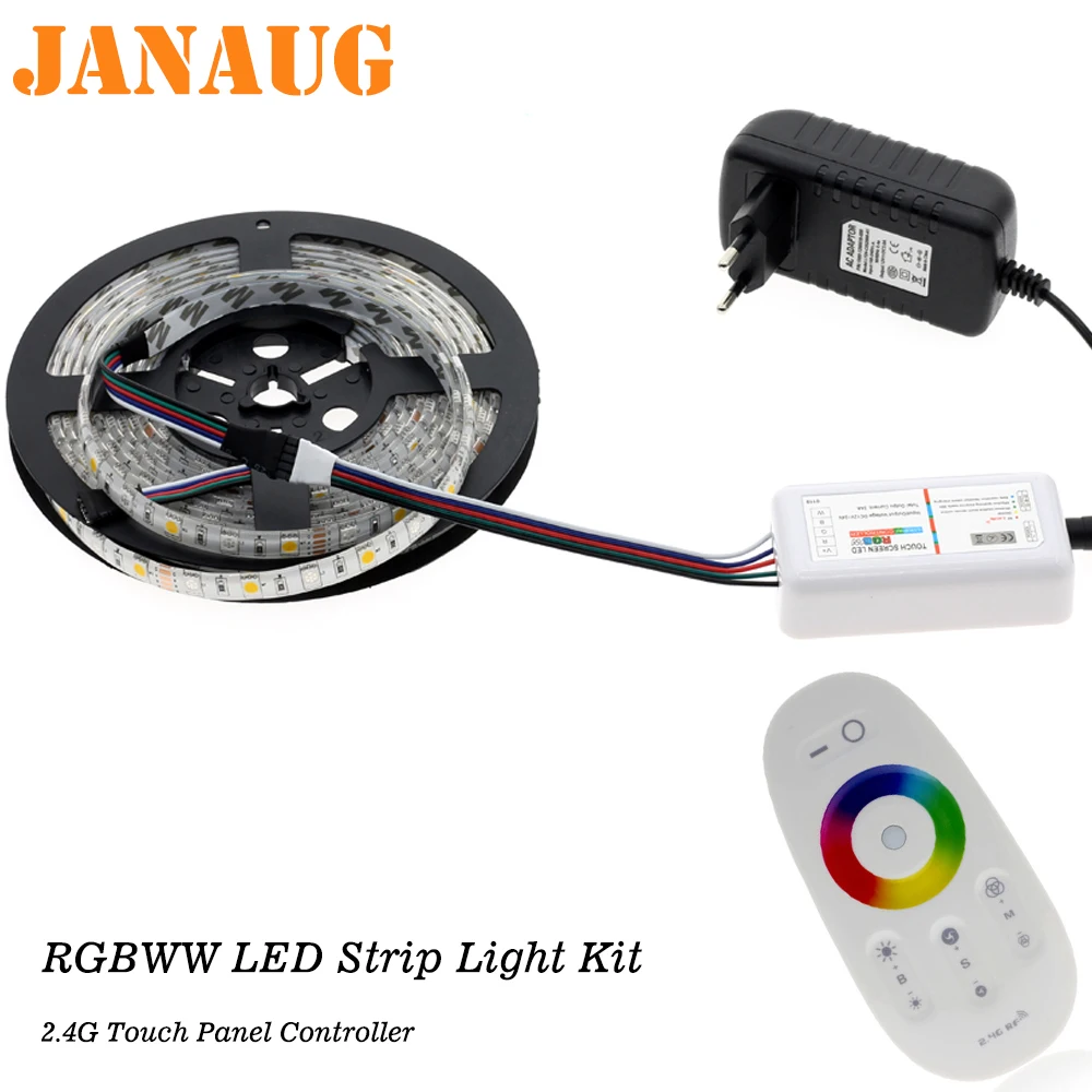 Светодиодный комплект лент 5050 RGB RGBW RGBWW светодиодный ленточный светильник 5 м 300 s +