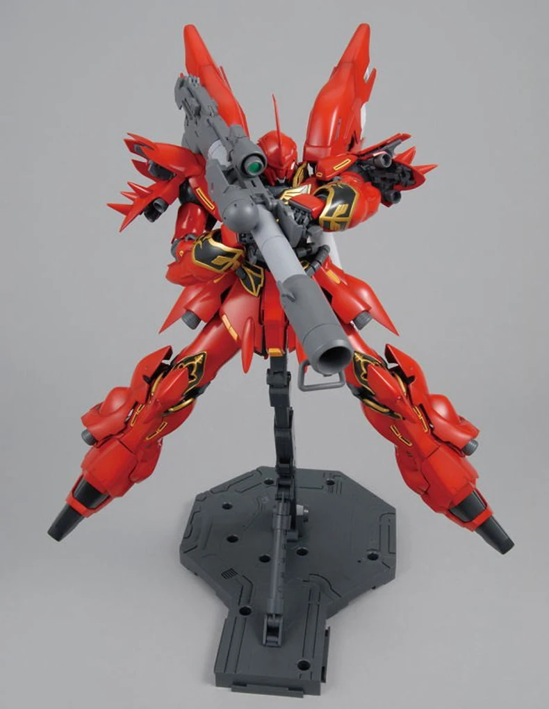 GaoGao аниме мобильный костюм Sinanju Gundam MSN-06S MG 1/100 Модель робот головоломка Собранный DIY Фигурки Коллекция игрушек подарок