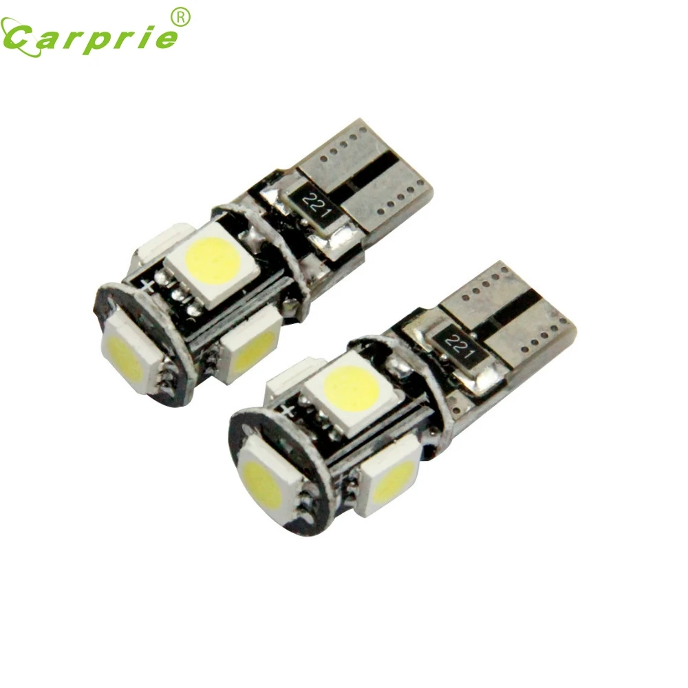 Новое поступление 2 X Canbus Error Free белая футболка 10 5-SMD 5050 W5W 194 16 светодиодные лампы для интерьера