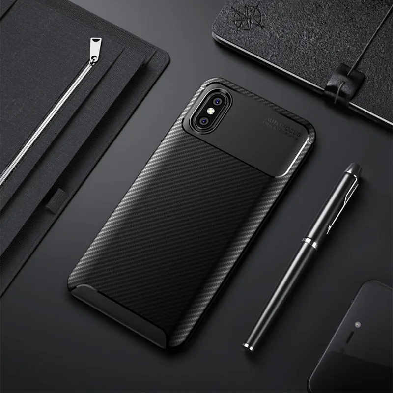 

Carbon Fiber Case For Xiaomi Mi 8 Explorer Edition Case High Quality Diamond Grid Design Cover For Xiaomi Mi 9 Transparent Cover