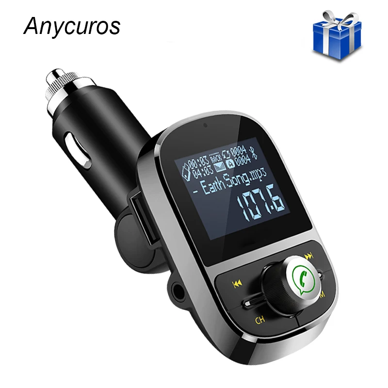 Беспроводной автомобиль Bluetooth FM передатчик автомобильный Mp3 плеер Hands free Car Kit