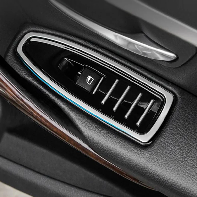 For BMW X1 E84 2012-2015 4PCS Stainless Steel Door Window Decorative Trim Strip