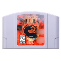 

64Game Mortal Kombat Trilogy Video Game Cartridge Console Card English Language US Version
