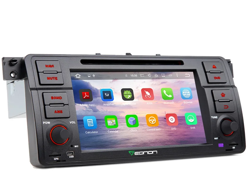 

7" Octa-Core 2GB RAM 32GB ROM Android 6.0 OS Car DVD for BMW 3 Series E46 1998-2006 with Android/Wince Dual UI Switchable