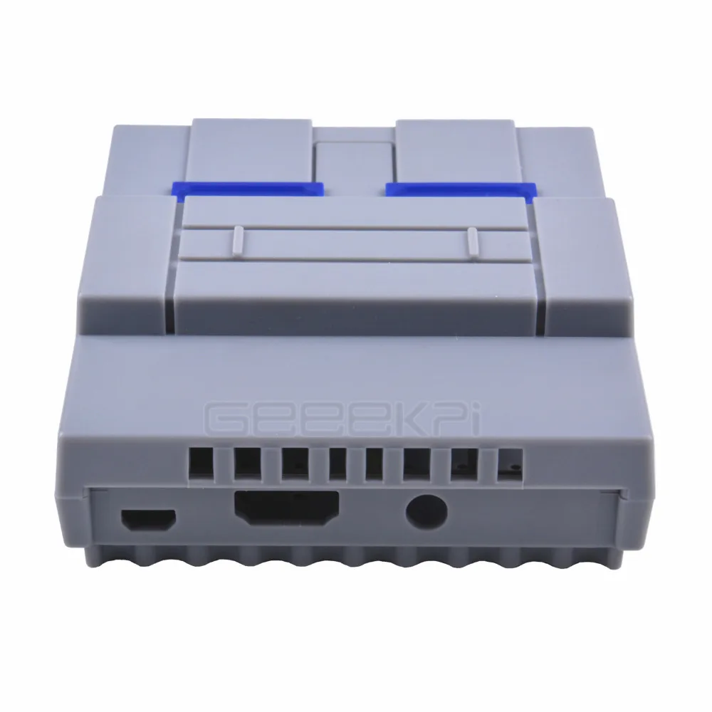 GeeekPi SNES Стиль Чехол NES комплект корпуса с охлаждением вентиляторные радиаторы для Raspberry Pi 3 Model B Plus/3 B/2 B/NESPi