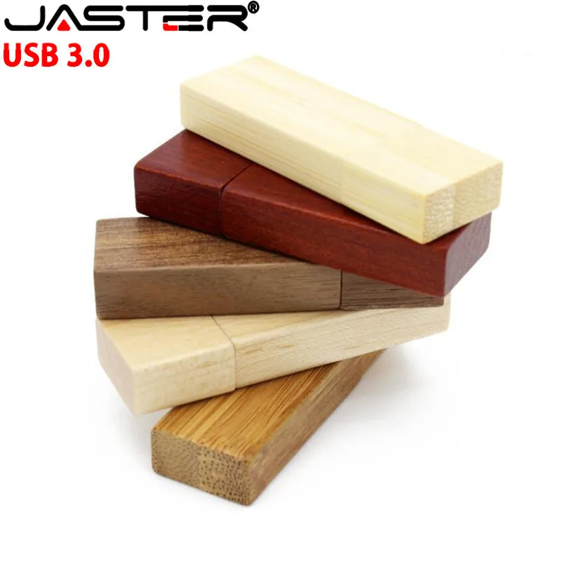 JASTER Высокоскоростной USB 3,0 Пользовательский логотип деревянная флеш-карта usb флеш-накопитель Флешка 4 ГБ 8 ГБ 16 ГБ 32 ГБ 64 ГБ U диск свадебный подарок