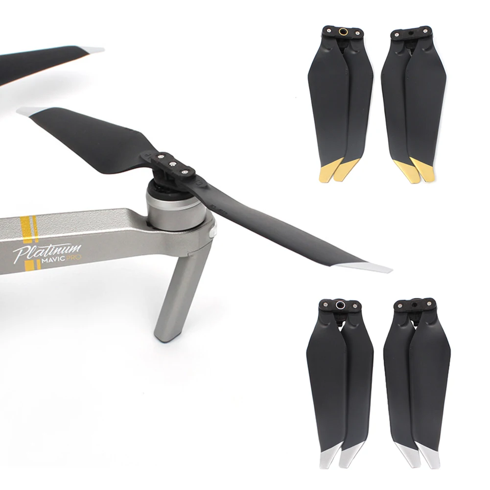 Пропеллеры для DJI Mavic PRO Platinum 8331 малошумные быстросъемные пропеллеры|Дроны с
