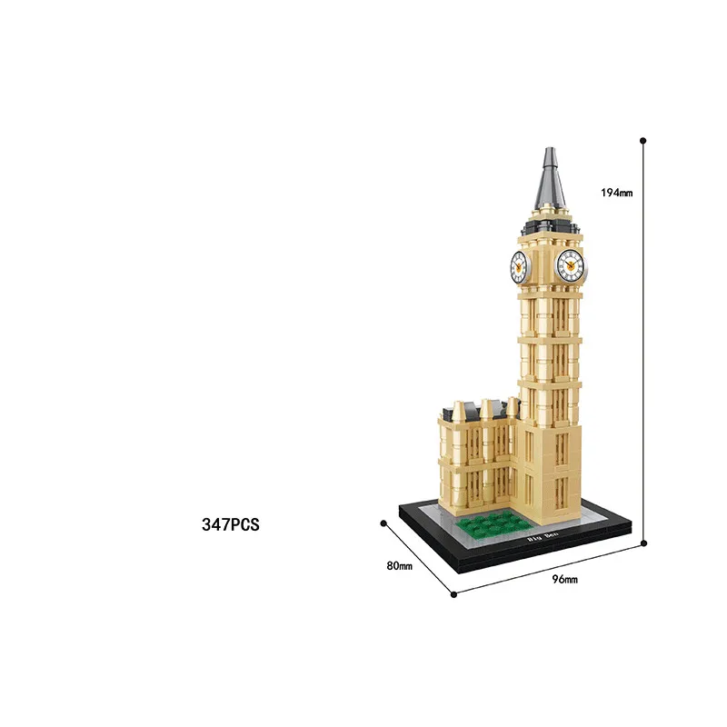 NY City architecture Blocks Flatiron Building известная модель Sydne Budapest Строительный набор Кирпичи