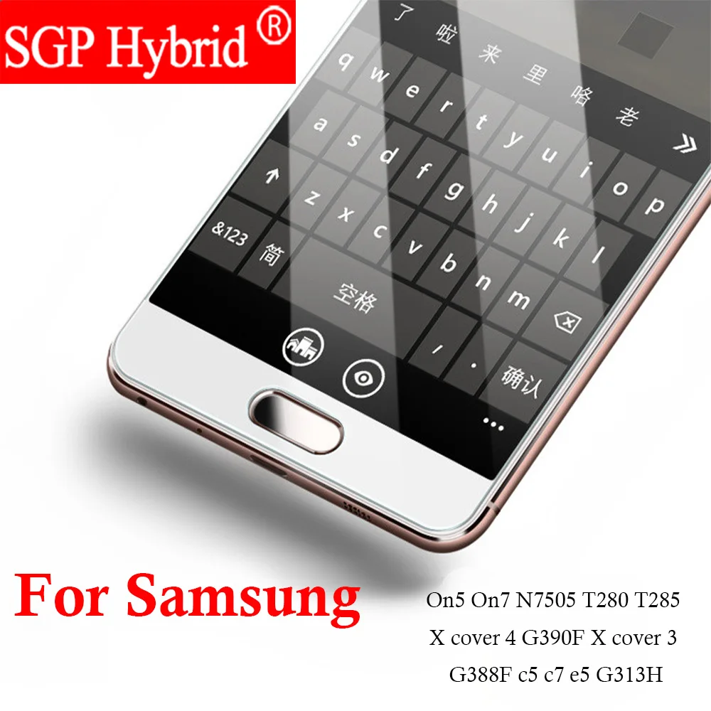 

Tempered Glass Screen Protector For Samsung Galaxy On5 On7 N7505 T280 T285 Xcover 4 G390F X cover 3 G388F c5 c7 e5 G313H Film
