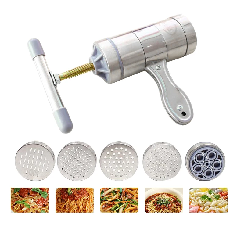 Stainless Steel Household Manual Pasta Machine, Hand Pressure Noodles