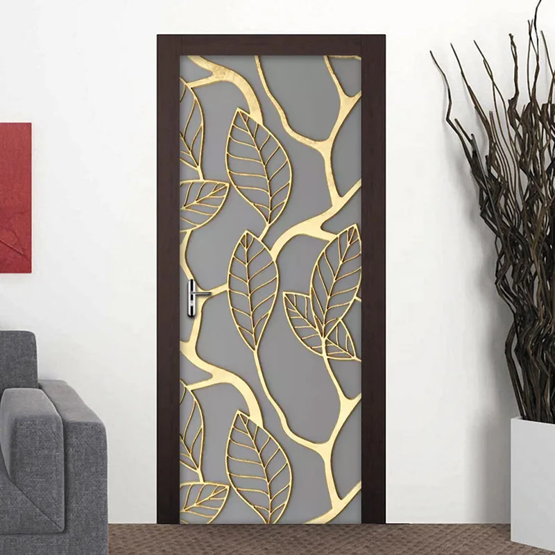 Adesivo Da Parete 3D Floreale Con Vaso - Decorazione Impermeabile In PVC Per Soggiorno, Camera, Bagno, Porte E Frigorifero (30x40 Cm) - 2