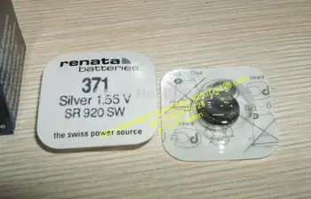 

RE NA TA silver oxide button battery SR920SW 371 9.5*2.0mm 40mah 1.55v