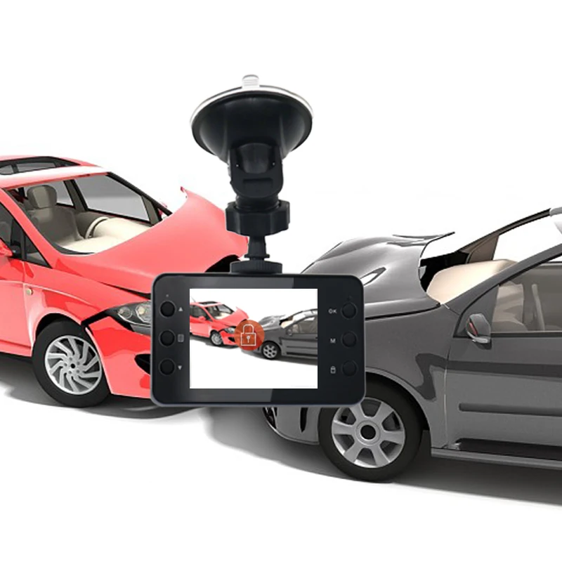 1 шт. Автомобильный видеорегистратор Dash камера HD 720P Dashcam цифровой регистратор