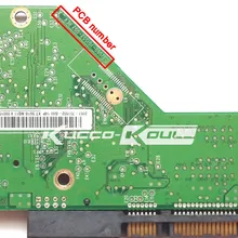 HDD PCB Плата логики 2060-701552-002 REV A для WD 3.5 SATA ремонта жесткий диск восстановления данных