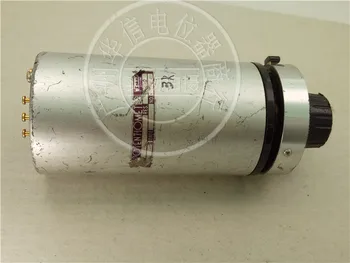

Used Sakae S46HD-10 3K 10 ring multi-turn wirewound potentiometer with switch SWI B2 cap