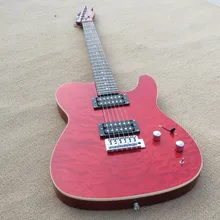 Высокое качество красный электрогитара, HH пикап