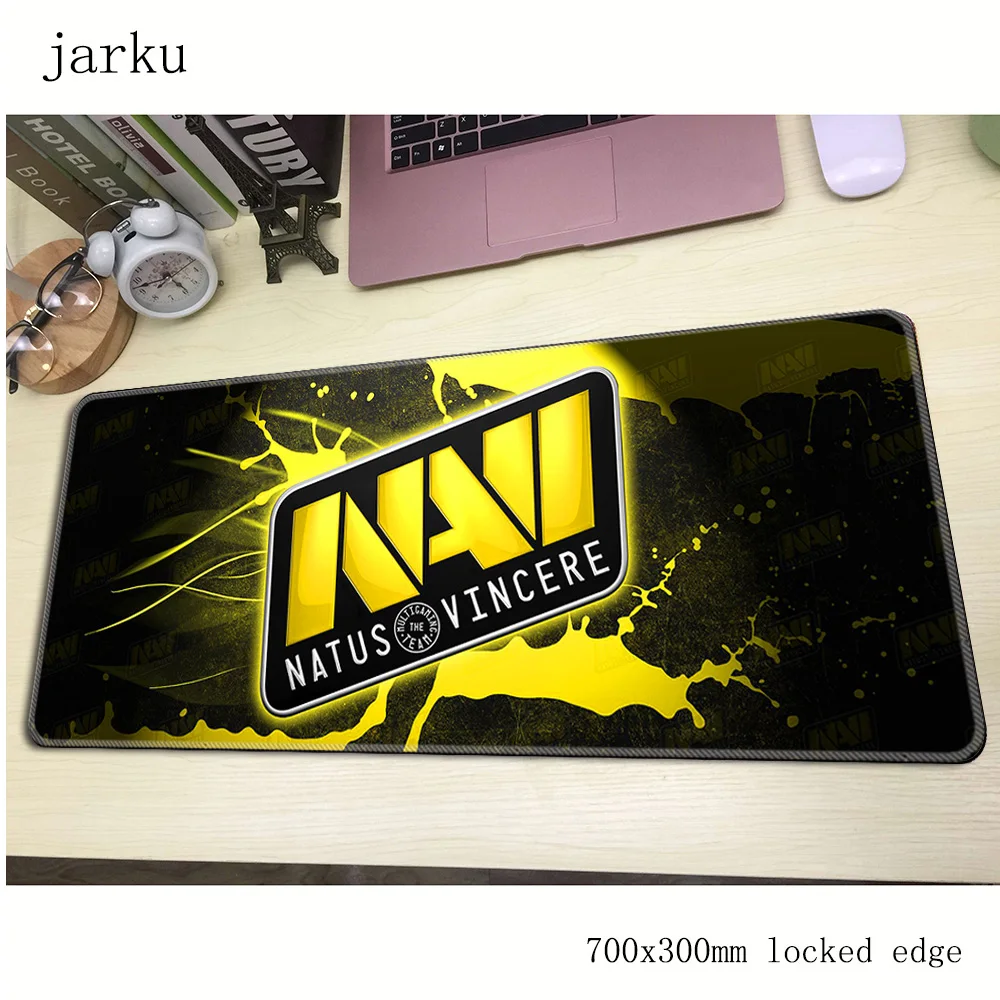 Геймерский коврик для мыши natus vincere x 3 мм большой игровой locrkand аксессуары ноутбука