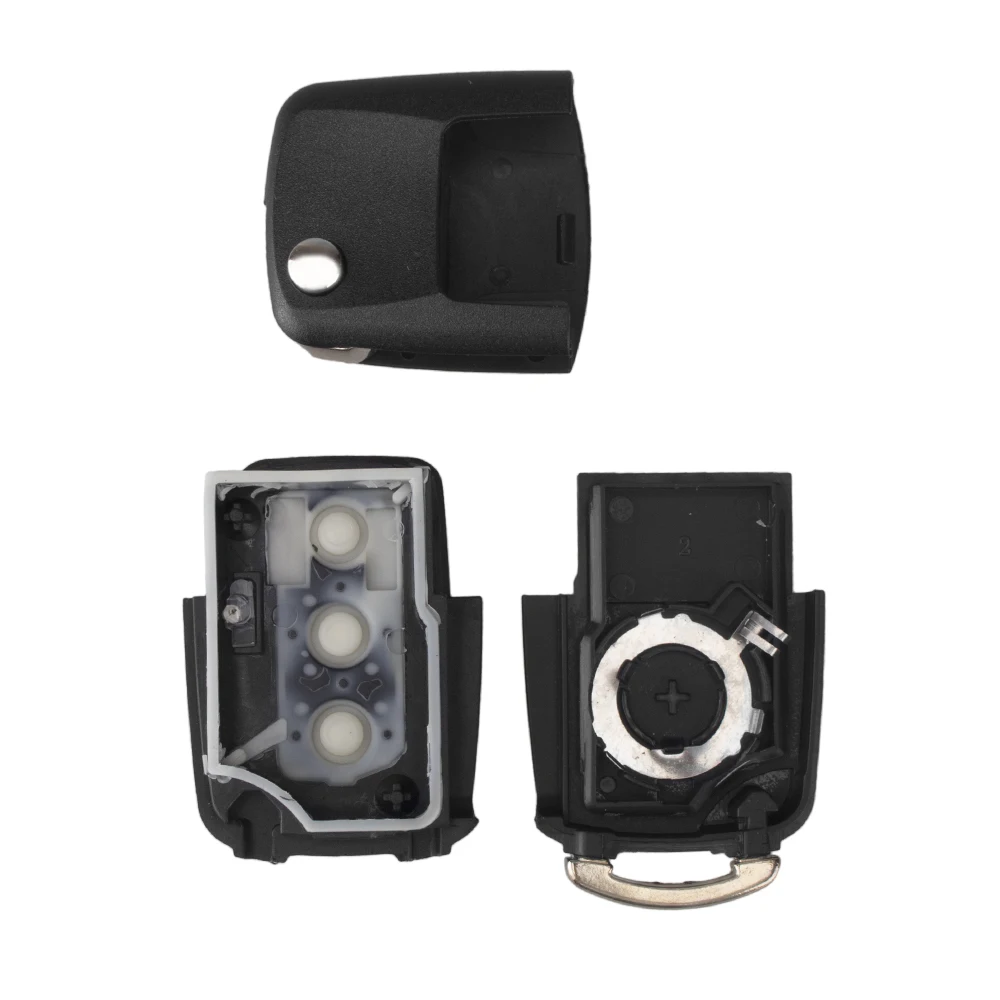Dandkey 3 кнопки откидной складной чехол для ключа Volkswagen Vw Jetta Golf Passat B5 Beetle Polo Bora Fob