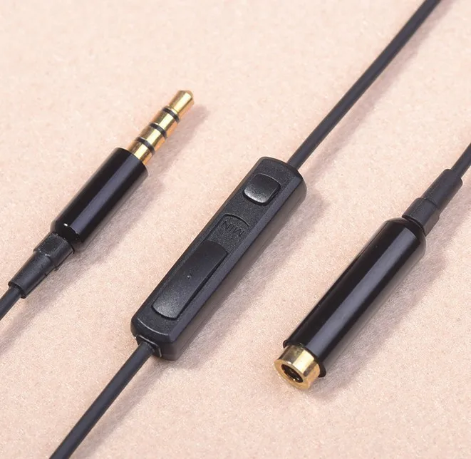 

3.5mm extension cable With a microphone wire Conversion line phone adapter with mic