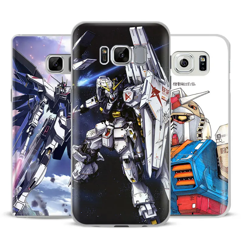

Mobile Suit Gundam Coque Mobile Phone Case Cover For Samsung Galaxy S4 S5 S6 S7 Edge S8 Plus Note 8 2 3 4 5 A5 A710 J5 J7 2017