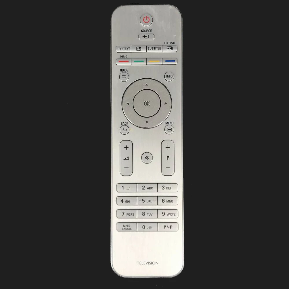 

Used Original RC4480/01B 3104 20716211 42PES0001D/H For PHILIPS Mando Television Player Remote Control Fernbedienung RC4480 W839