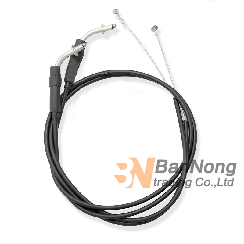 Motorcycle Throttle Oil Cables Line Accelerator Cable For Harley FLSTF