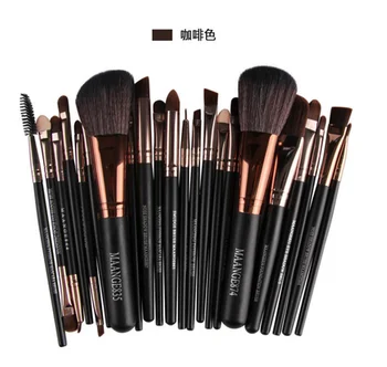 

by dhl or ems 50sets 22pcs/set Beauty Makeup Brushes Set Cosmetic Foundation Powder Blush Eye Shadow Lip Blend Make Up Brush new