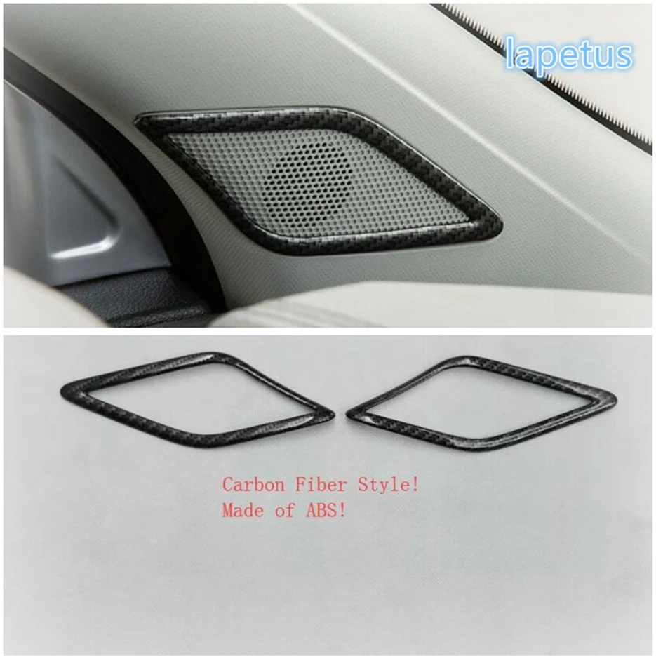 

Lapetus Pillar A Stereo Speaker Audio Loudspeaker Sound Decoration Frame Cover Trim 2 Piece Fit For MG ZS 2018 2019 ABS