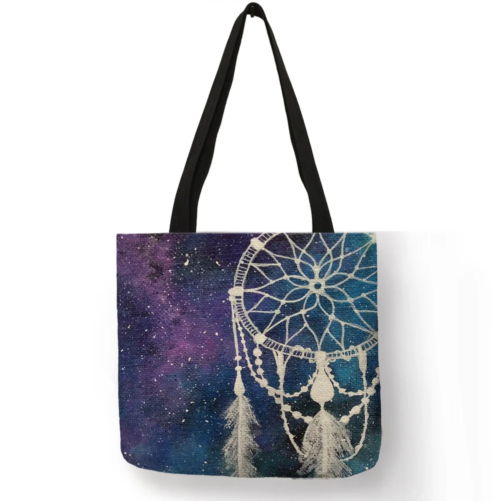 Travel Lightweight Waterproof Foldable Storage Carry Luggage Duffle Tote Bag Happy Halloween Purple Pumpkin
