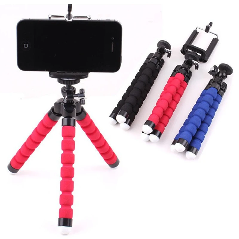 

HOT! Portable MINI Phone Holder Tripod Universal Foldable Camera Cell Phone Tricorn Support Table Stand Multi-function