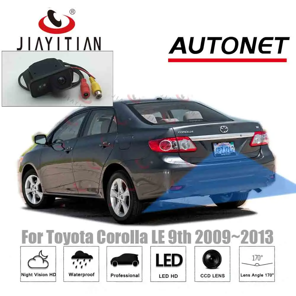 JIAYITIAN Автомобильная камера заднего вида для Toyota Corolla LE 9th sedan 2009 2010 2011 2012 2013 IP69 ccd камера заднего вида