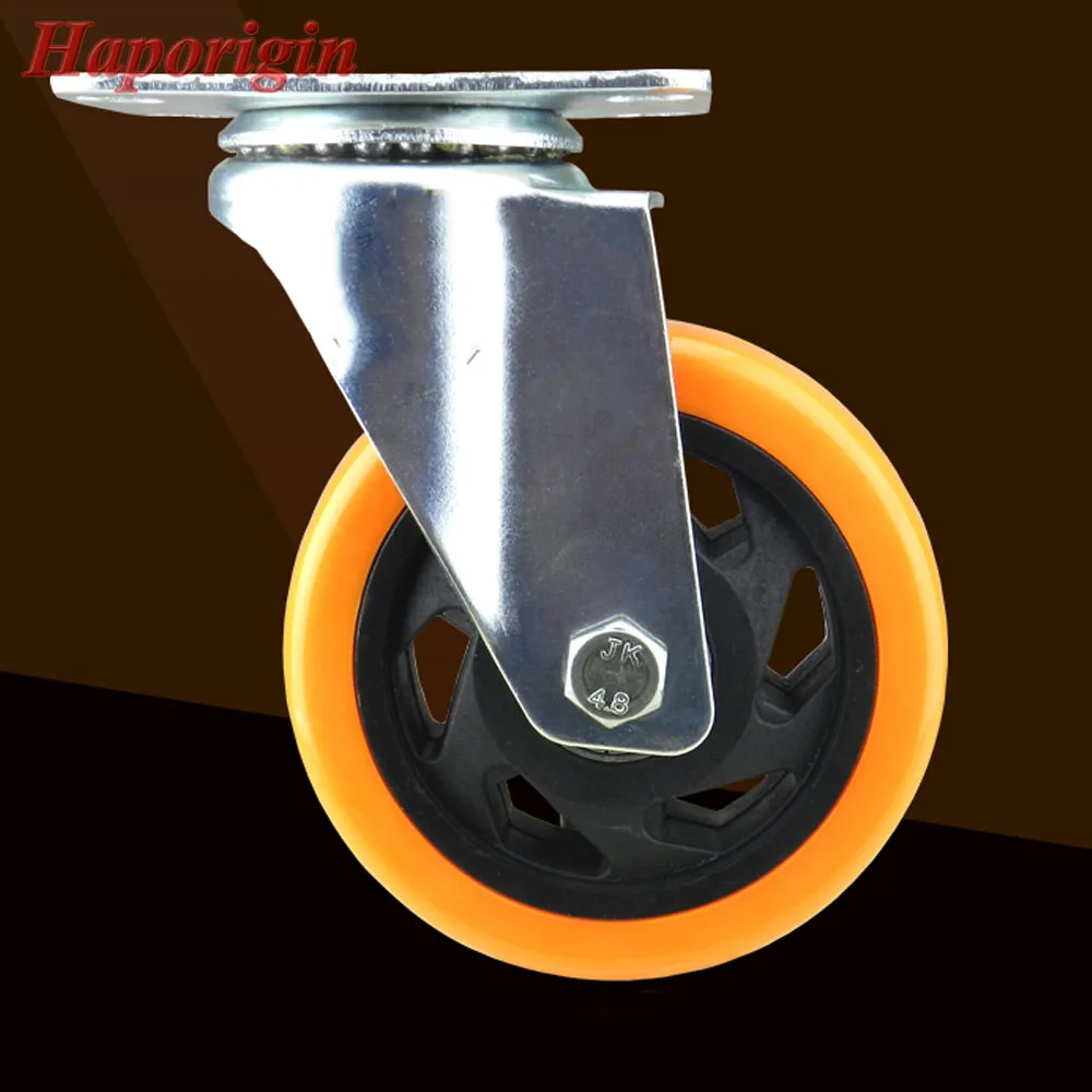 4'' Swivel Flower Wheels Caster Industrial Castor Univeral Furniture