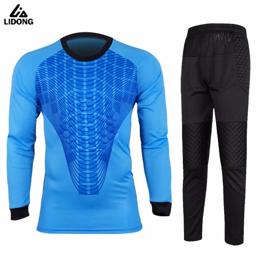 New Football Goalkeeper Jerseys Men Soccer Doorkeepers Jersey Custom