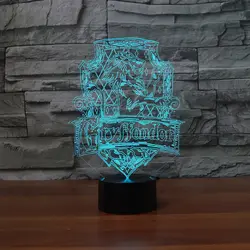 Led визуальное Home Decor Night Light 3D Лев моделирование Usb для детей сенсорная кнопка подарки мультфильм настольная лампа для сна светильник