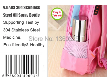 High Quality Stainless Steel Oil Spray for Cooking Sushi Barbecue Cake Baking Fried Dishes Makeups as Cooking Tools