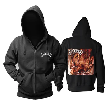 

Bloodhoof Avulsed goregrind death metal band black new top hoodie Asian Size