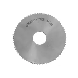 2,5 "диаметр 72 T HSS Стальная Круглая дисковая пила Резак