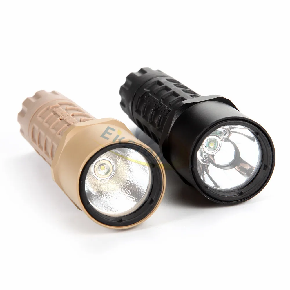 600 Lumen R2 G2 Tactical 16340 RCR123A LED Flashlight for Surefire Torch AG2X-D-BK