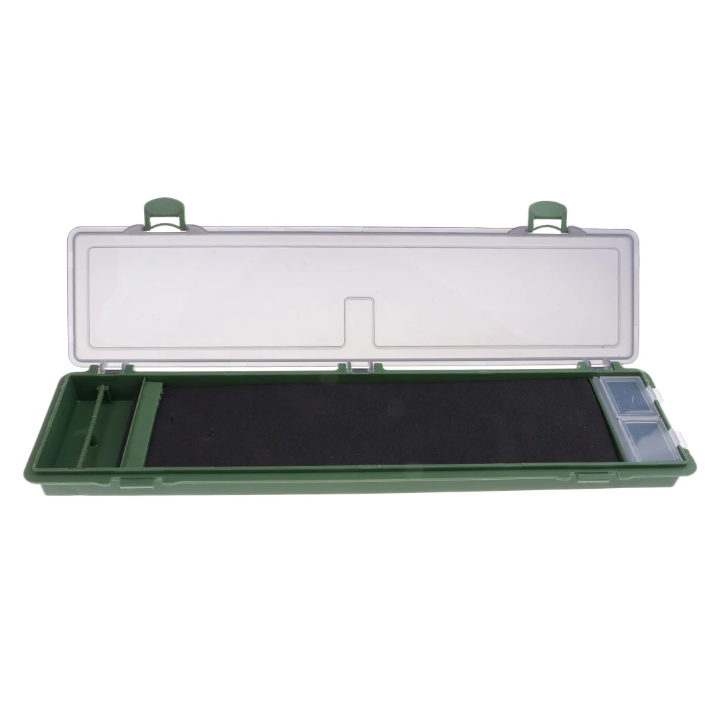 

Carp Fishing Stiff Hair Rig Board with Pins Storage Box Fishing Box Case Accessories for Storing Ready Tied Hair Rigs