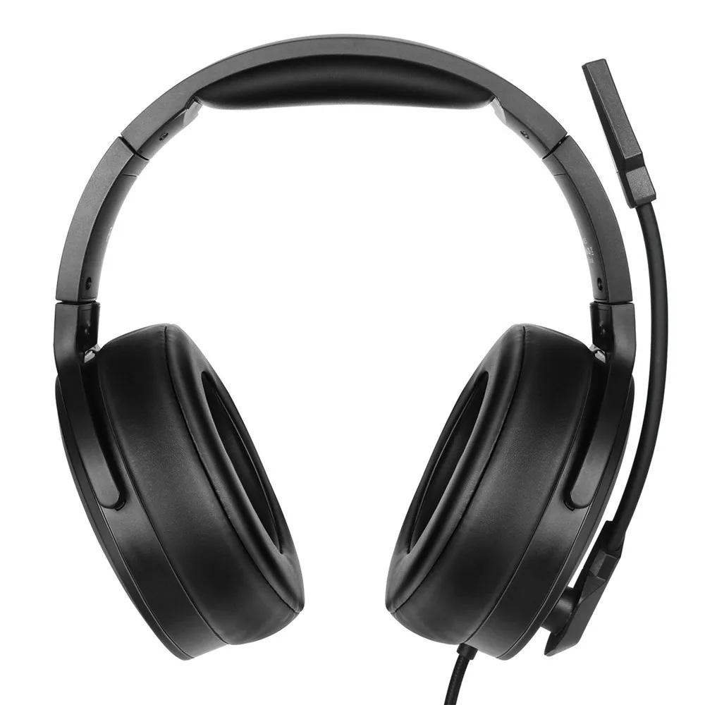 Gaming Headset for PS4,Xbox One Controller,Nintendo Switch(Audio),PC Stereo Noise Cancelling Headphones with Mic,One Key Mute, Volume Control,Soft Earmuffs for Laptop Mac Mobile Gamer,Black  (2)