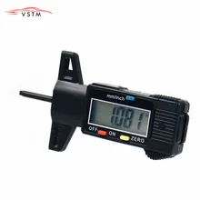 Digital Depth Gauge Caliper Tread Depth Gauge LCD Tyre Tread Gauge For Car Tire