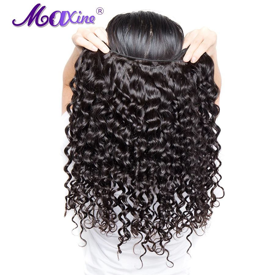 Maxine волосы 4 пучка предложения бразильская холодная завивка волос переплетение пучок s Maxine Remy человеческие волосы для наращивания натуральный цвет