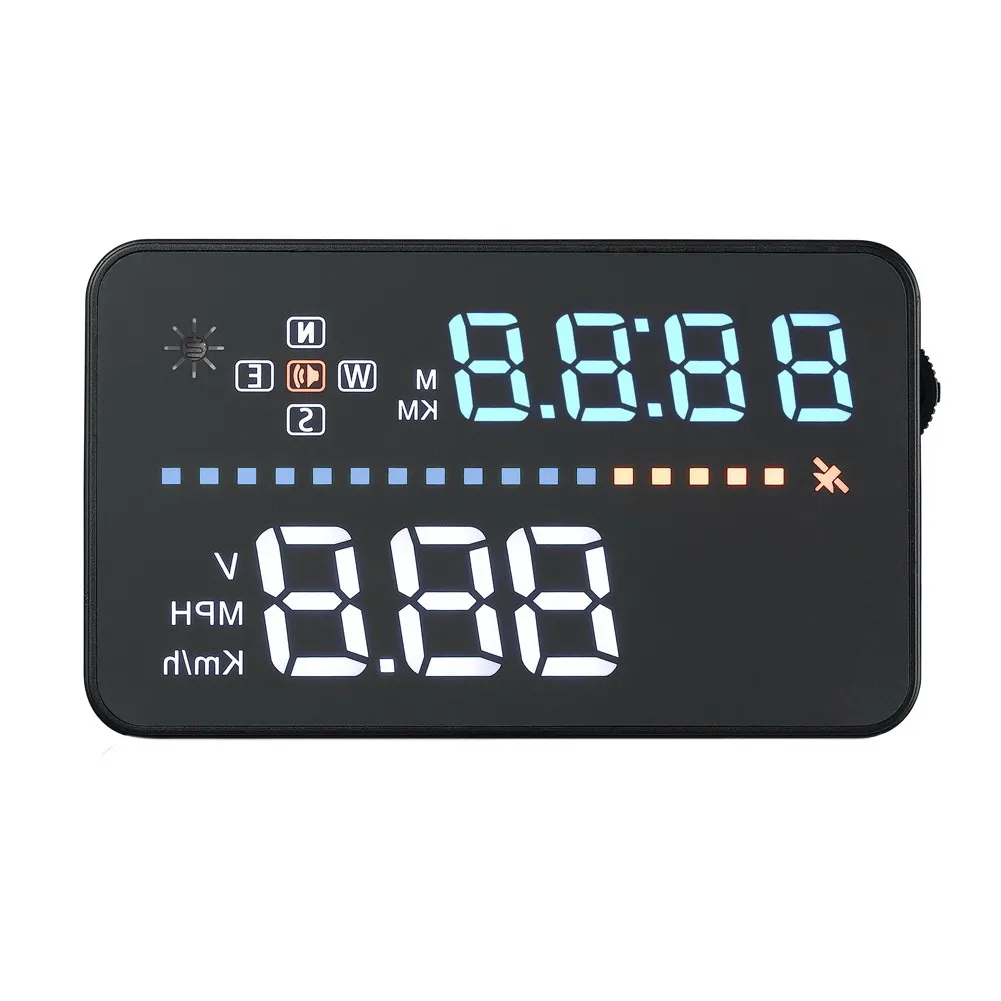 VODOOL Universal Auto HUD A3 35 zoll Bildschirm GPS Kopf Up Display Mit Tachometer Kmh/MPH Auto Ala