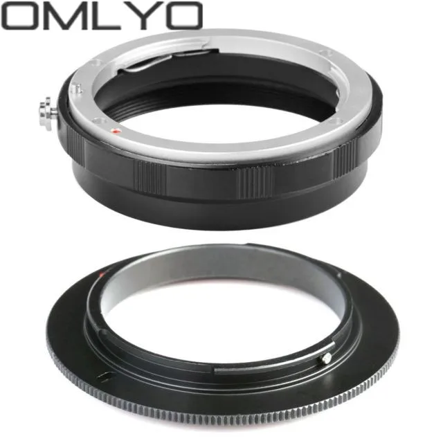 

Brand COMLYO Camera Lens Adapter AI-52mm Macro Reverse Adapter Rear Lens Protection Ring For Nikon F AI AF Mount 3M Lens Adapter
