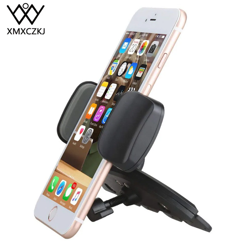

XMXCZKJ Car Mobile Phone Holder Stand Accessories Support Auto Smartphone Holder For Cd Slot Mount Cell Smart Phone In Car